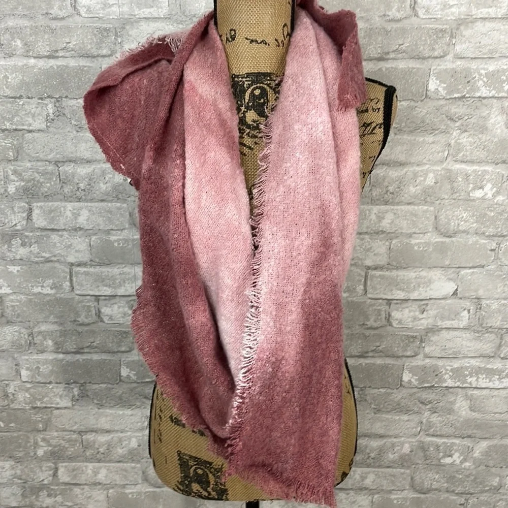 Sonoma Pink Ombré Triangle Scarf
